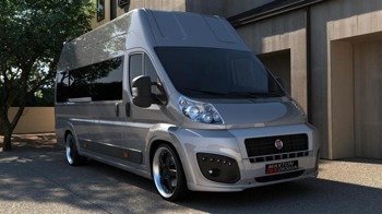 FRONT BUMPER FIAT DUCATO III WITH LED
