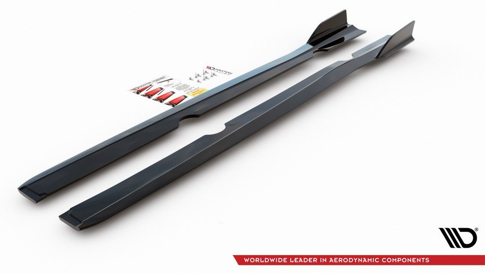 Side Skirts Diffusers Ford Fiesta 7 ST Facelift 