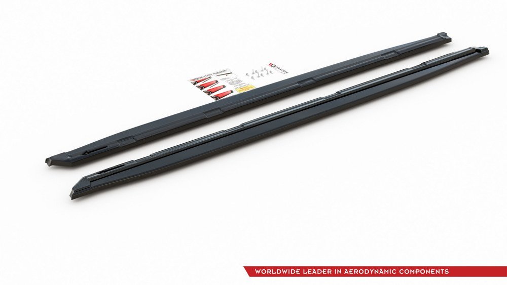 Side Skirts Diffusers Skoda Kodiaq Mk1 Sportline/RS (version with mudflaps)