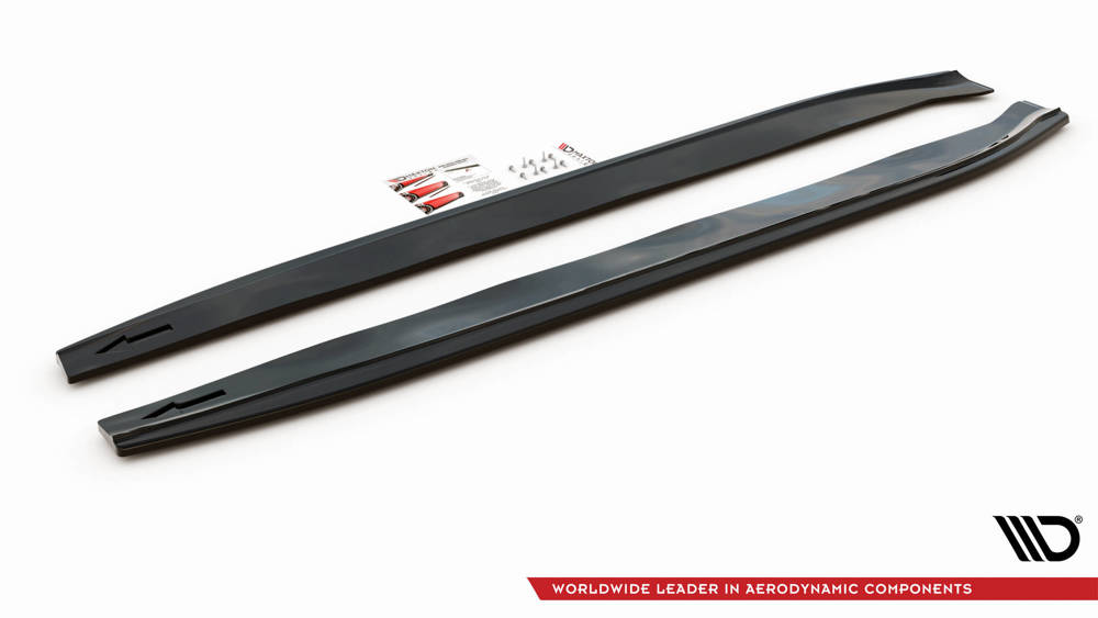 Side Skirts Diffusers V.1 Mercedes-Benz GLC Coupe AMG-Line C253 Facelift