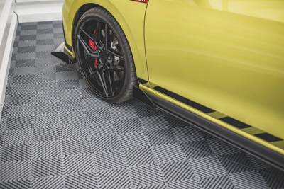 Racing Durability Side Skirts Diffusers + Flaps Volkswagen Golf GTI / GTE / GTI Clubsport / R-Line Mk8