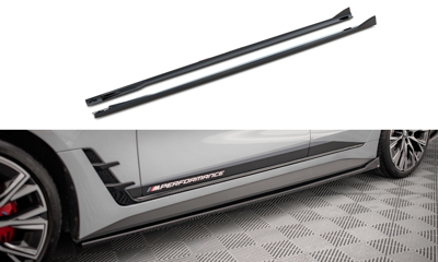 Side Skirts Diffusers V.2 BMW 4 Gran Coupe M-Pack / M440i G26