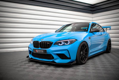 Street Pro Front Splitter V.1 + Flaps BMW M2 Competition F87